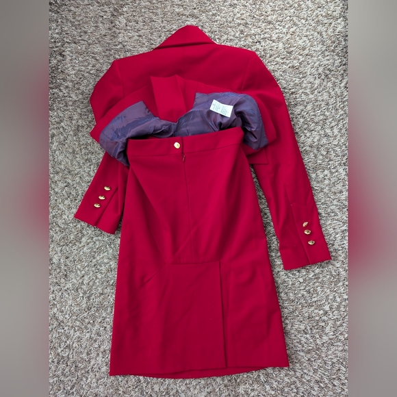 Vivienne Westwood Virgin Atlantic Crew Uniform Jacket AND Skirt - Picture 4 of 7